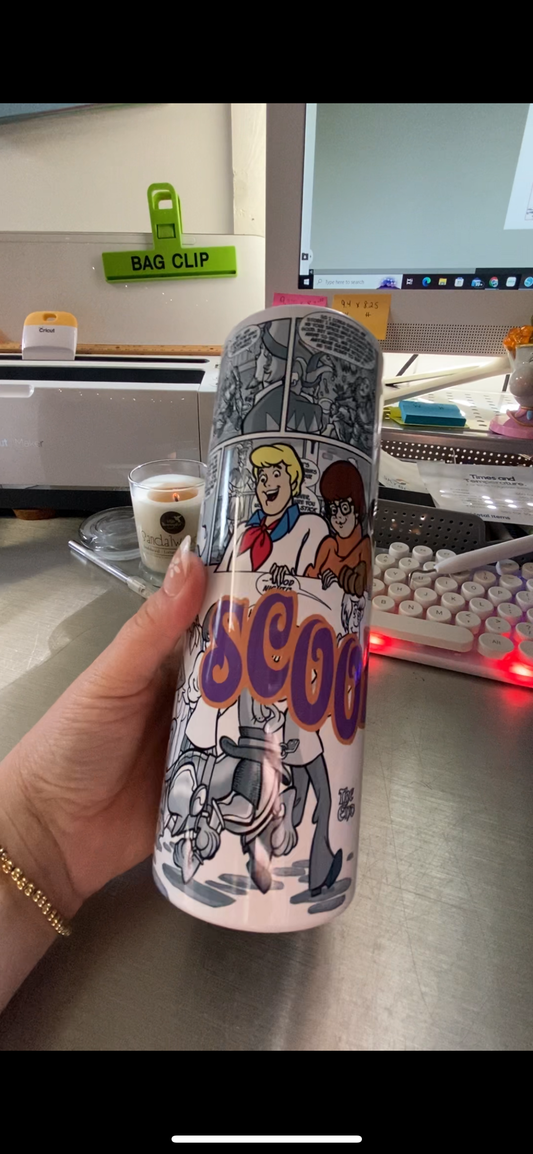 Scooby Doo tumbler - 20 oz skinny