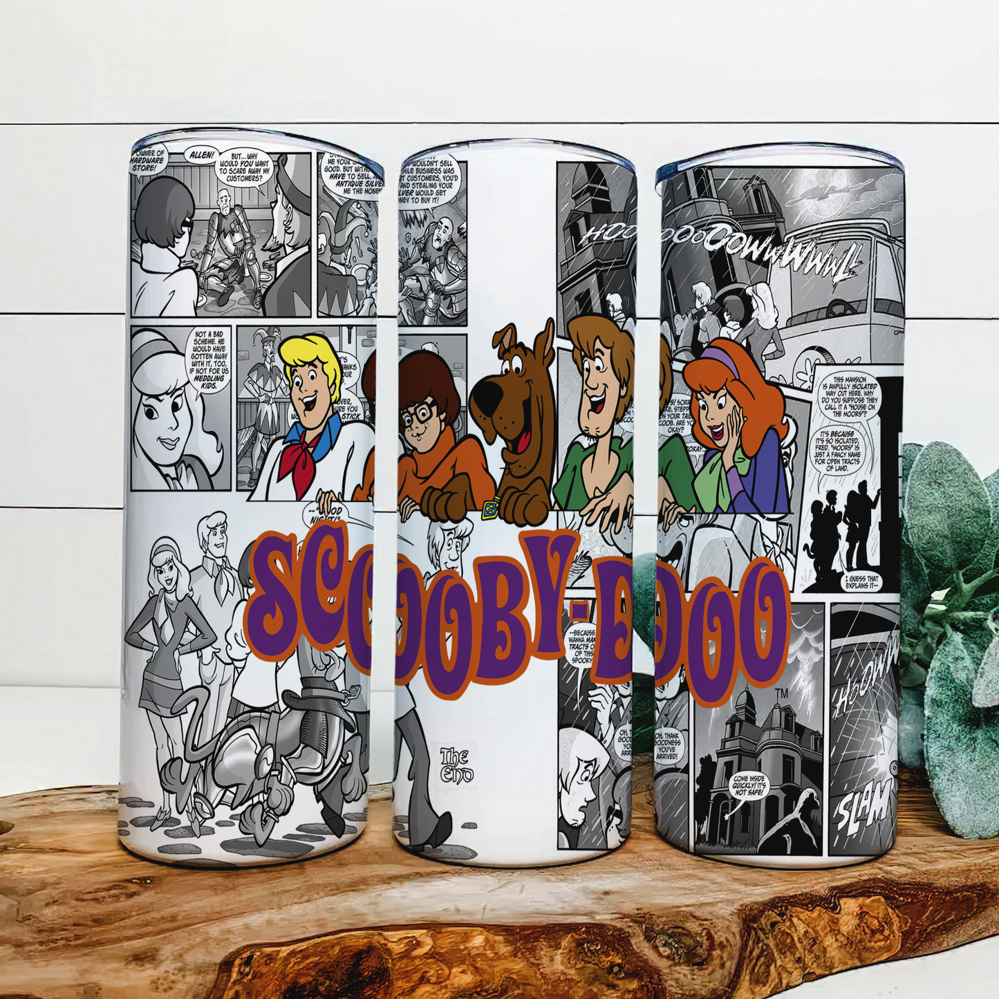 Scooby Doo tumbler - 20 oz skinny